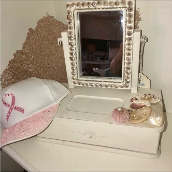 NEW! Seashell Jewelry Box & Mirror - Picture 6 of 8